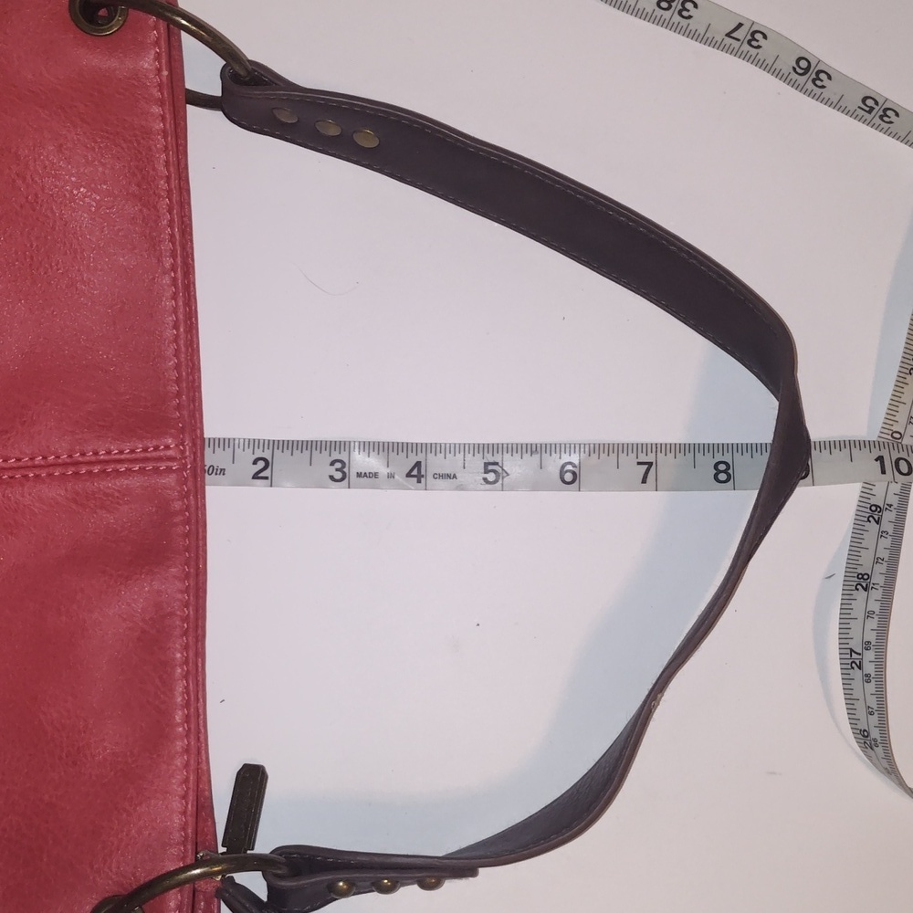 Wrangler Hobo Bag Purse Handbag Red by Montana West Good Condition - Picture 8 of 14